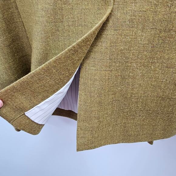 J Crew Blazer Womens Size 6 Wool Olive Green Corp Career Stretch Pockets J.Crew - Picture 10 of 15